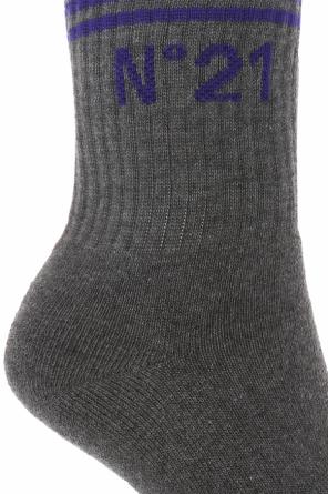 Logo-embroidered socks, zdjęcie 2 Logo-embroidered socks od N21